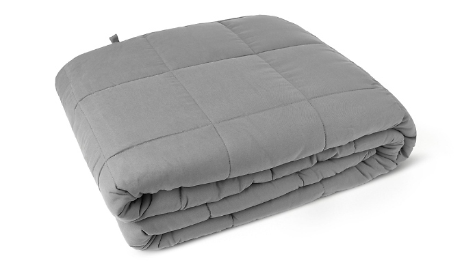 Grey Weighted Gravity Blanket - 2 Sizes!