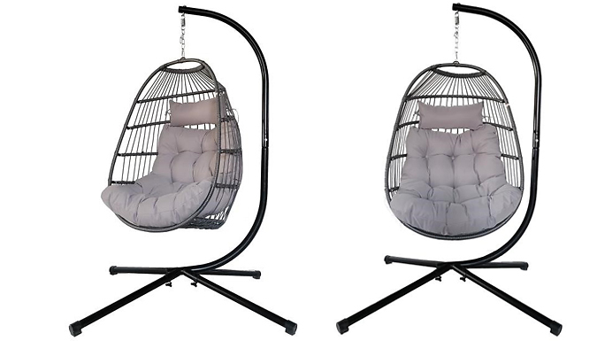 Hanging Egg Chair With Cushions