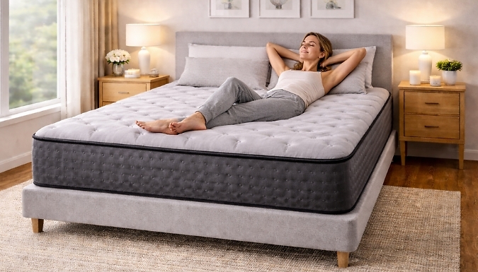 CoolSleep 13-Zone Gel Memory Foam Mattress (6 Sizes)