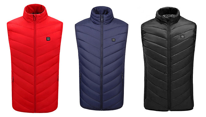 Intelligent Constant Heating Warm Vest - 4 Sizes & 3 Colours