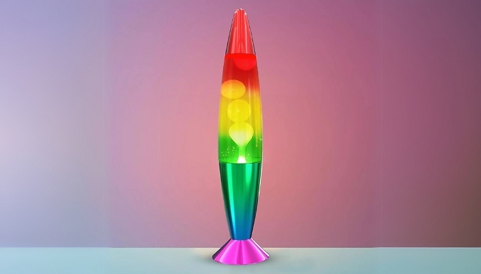 Rainbow Lava Lamp