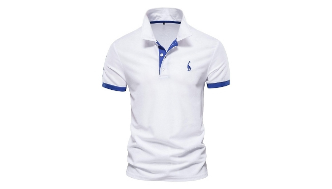 Men's Casual Slim Fit Polo Shirt - 9 Colours & Sizes