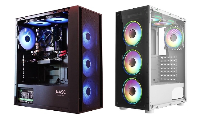Intel i5 Gaming PC Tower GT1030 - 2nd-9th Gen & 2 Colours!