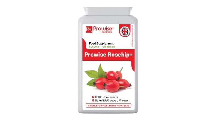 Anti-Inflammatory & Joint Pain Relief Rosehip Tablets - 5000mg!