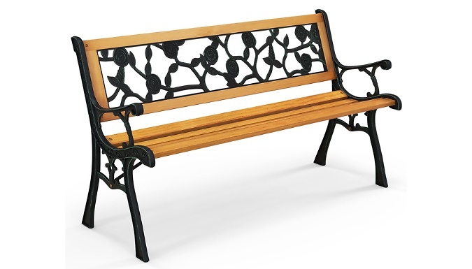Stylish Garden Patio Bench