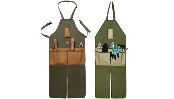 Full Coverage Gardening Apron with Leg Guards - 2 Colours!
