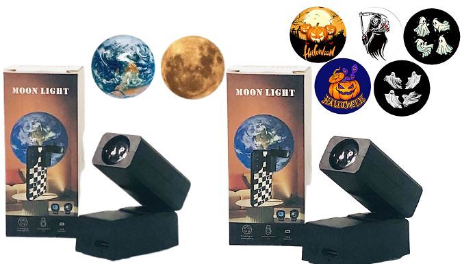 Magnetic Projection Lamp - 2 Designs