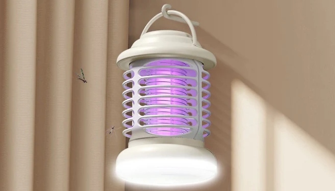 Outdoor Electric Mosquito Zapper Lamp - 2 Colours!