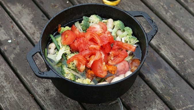 Cast Iron 4.7L Casserole Pot with Lid