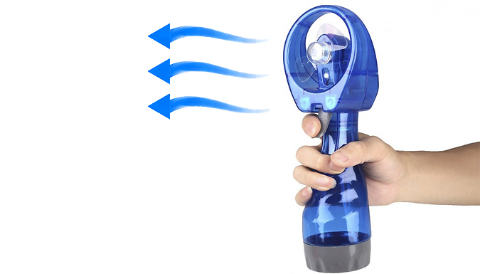 Handheld Portable Cooling Fan & Water Mister