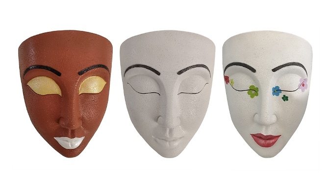 Face Mask Plant & Flower Hanging Pot - 3 Styles