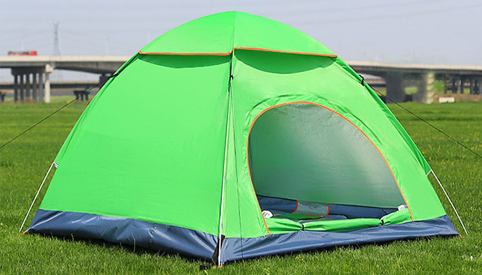 3-Person Pop-Up Portable Waterproof Camping Tent - 3 Colours