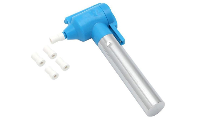 Teeth-Whitening 'Luma Smile' Tool With Polishing Cups - Up To 500 Uses!