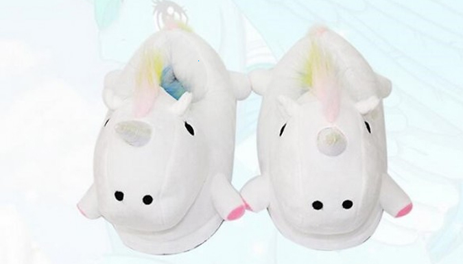 Soft Unicorn Slippers - 3 Colours