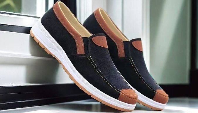Men’s Casual Slip-on Loafers - 3 Colours & 9 Sizes