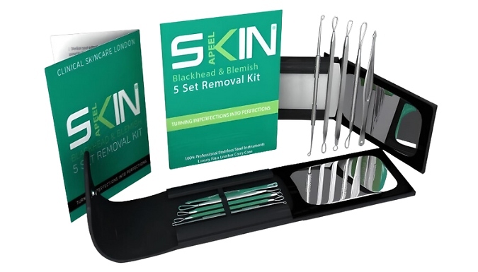 Skinapeel 5-Piece Blackhead & Blemish Removal Kit