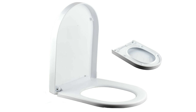 Quick Release Toilet Hinges with Optional Seats - 3 Options