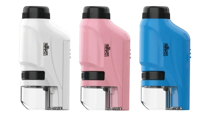 Portable Optical Microscope - 3 Colours!