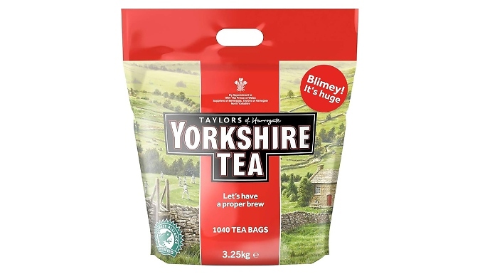 1040-Pack of Yorkshire Tea Bags