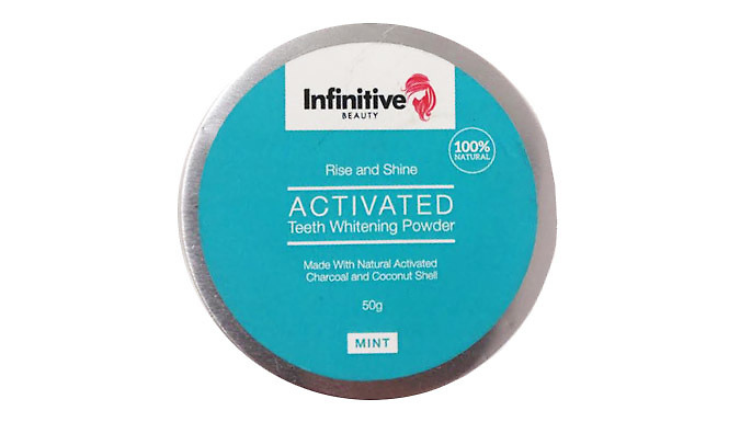 Charcoal 'Naturally Activated' Teeth Whitening Powder from Go Groopie IE