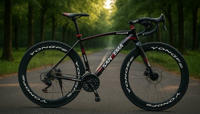 Go Groopie Dealzee FIRST 10 SALE - Sanhema Road Racing Bike!