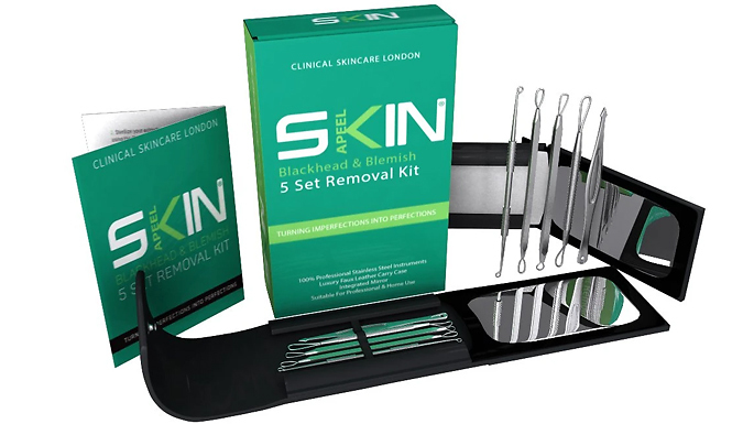 Skinapeel 5-Piece Blackhead & Blemish Removal Kit