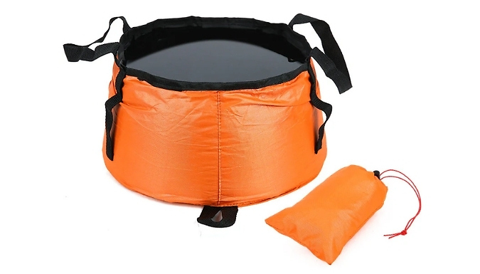 Portable Folding Outdoor Water Basin - 6 Colours!