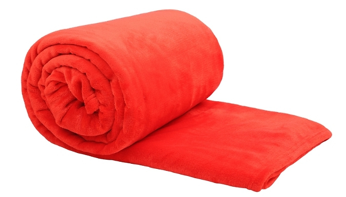 Super Soft Blanket - 5 Colours & 2 Sizes