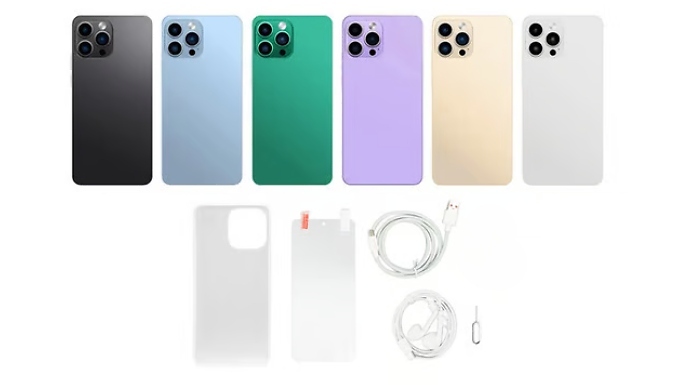 i16 Ultra Pro Android Smartphone - 6 Colours!
