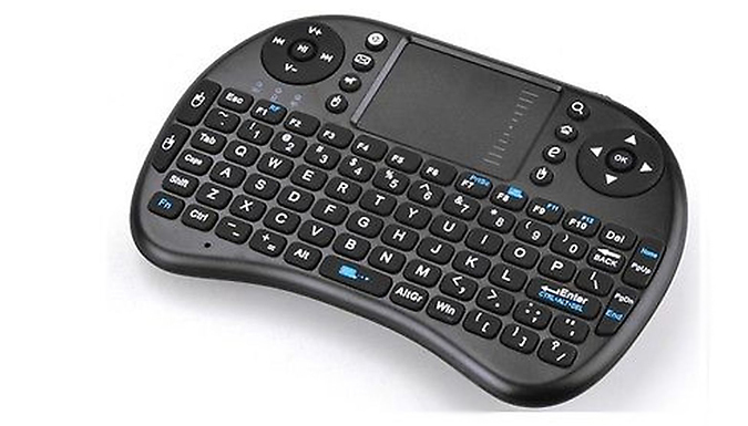 3-in-1 Keyboard Remote With Touchpad