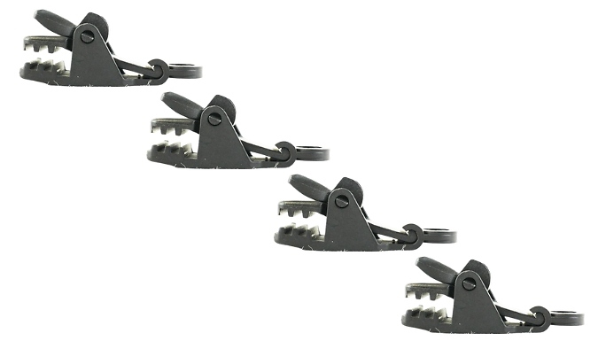 4-Pack of Outdoor Tent Canopy Windproof Clips