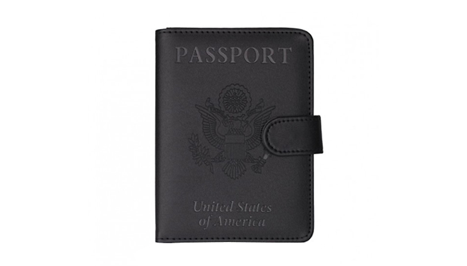 RFID Passport Storage Folder - 5 Colours