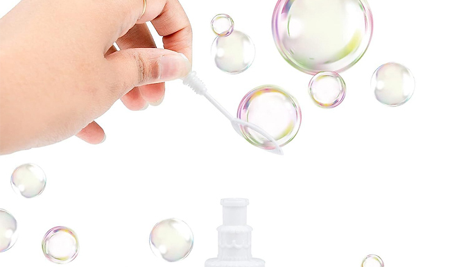 20 or 40 Mini Bubbles Party Packs - 3 Designs