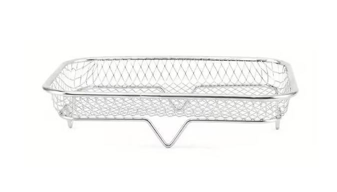 Stainless Steel Stackable Air Fryer Rack - 1 or 2 Pack!