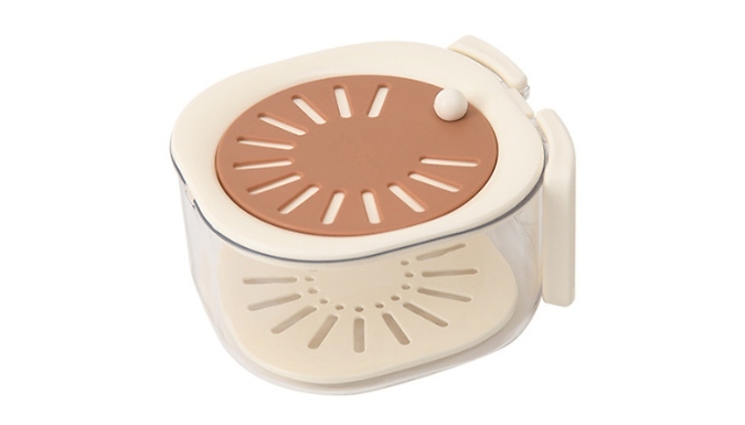 Multi-functional Draining Basket With Lid - 2 Colours