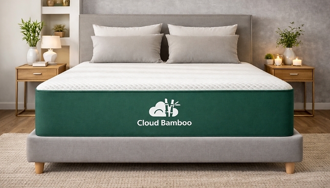 Bamboo Fresh Comfort Memory Foam Mattress (6 Sizes)