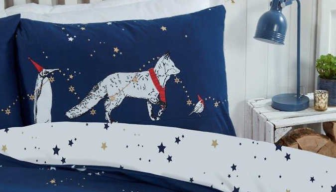 Polar Bear & Friends Reversible Duvet Set - 3 Sizes