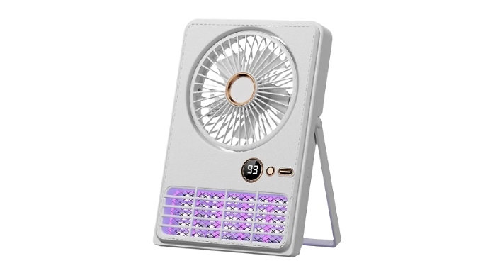 2-in-1 Fan & Mosquito Killer Lamp - 2 Colours
