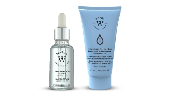 Hyaluronic Acid Beauty Set - Oil Serum & Face Neck Serum