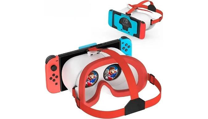 Nintendo Switch-Compatible VR 3D Headset - 3 Colours!