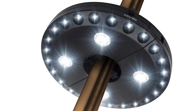 200 Lumens LED Patio Parasol Light