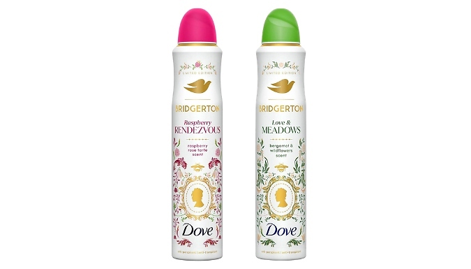 6-Pack of Dove Limited Edition Bridgerton Deodorant - 2 Scents!