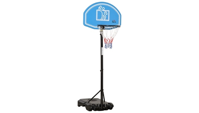 HOMCOM Adjustable Basketball Hoop and Stand