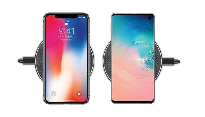 Supertrendinuk 10W Fast-Charging Wireless Phone Charger Pad - 5 Colours