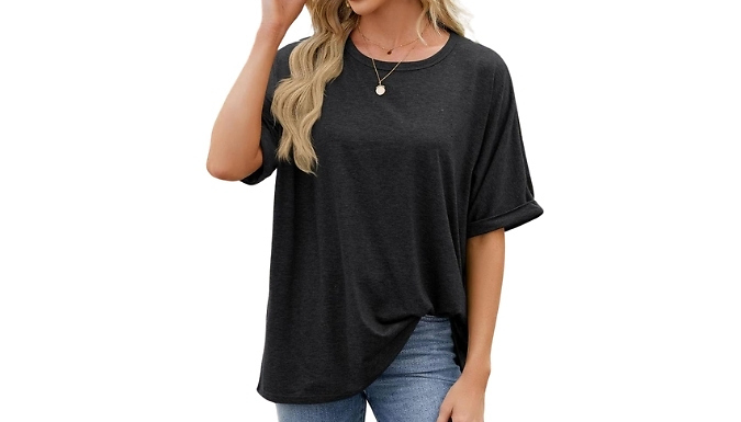 Loose Fit Casual Short Sleeve T Shirt
