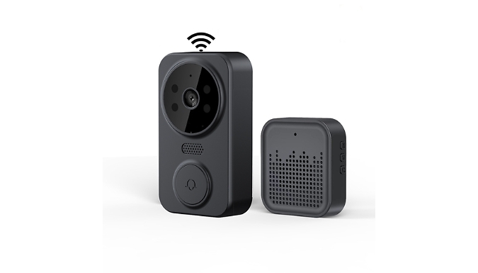 Wireless Smart Doorbell with Camera - 2 Colours