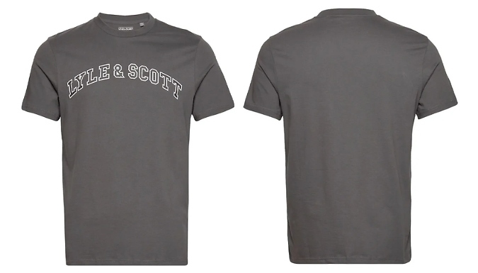Lyle & Scott Men's Premium Cotton Crew Neck T-Shirt - 3 Colours, 5 Sizes!