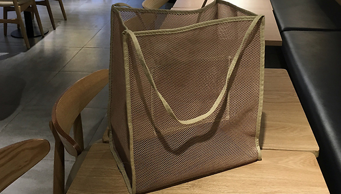 Large Mesh Shopping Bag - 4 Colours