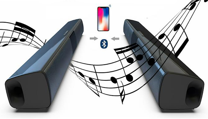 Wireless Bluetooth Surround Soundbar - 2 Options