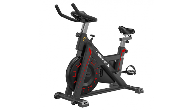 Tornado T3 Flywheel Spinning Bike with LCD Screen - 2 Colours